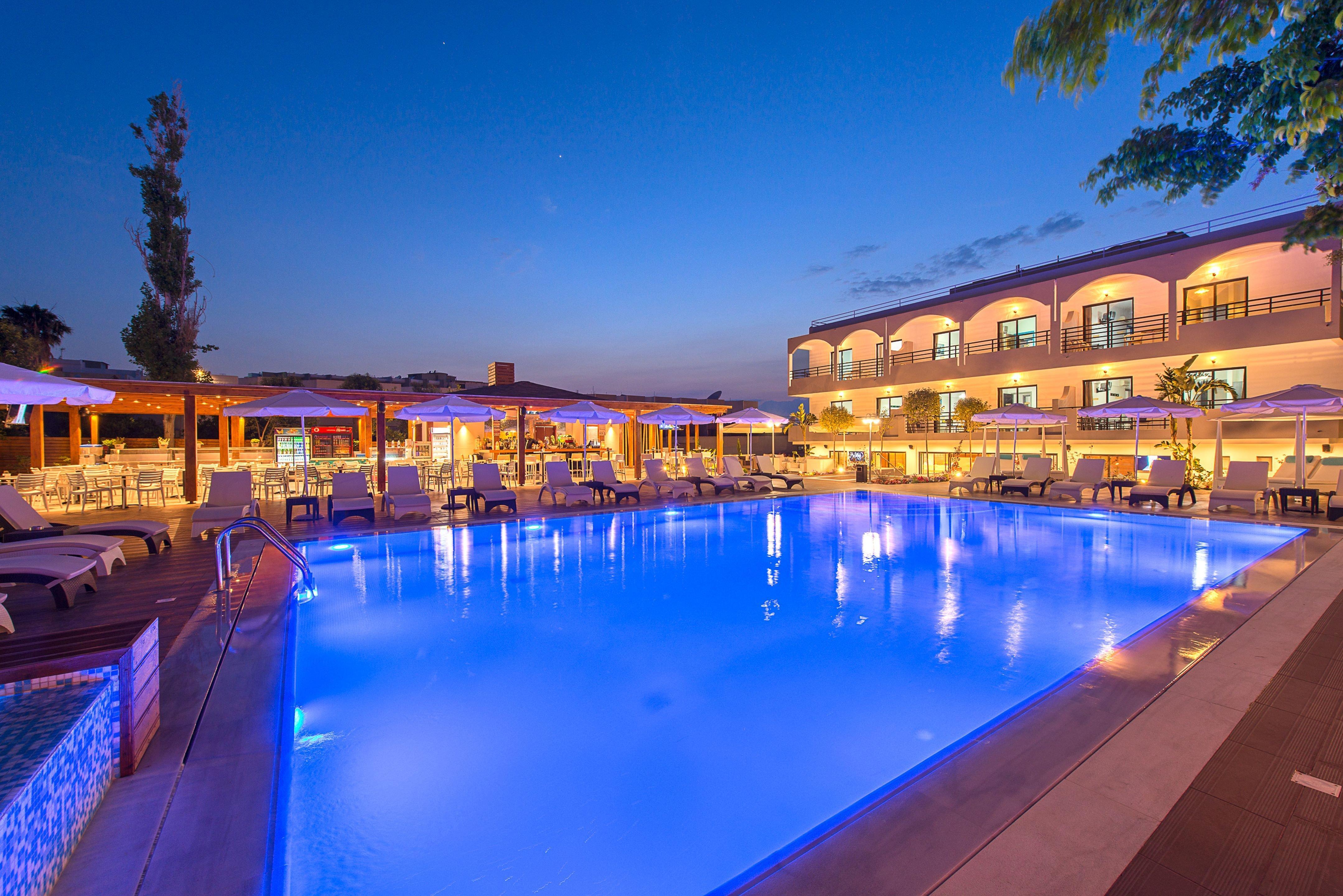 Sunny Days Hotel Ixia  Bagian luar foto