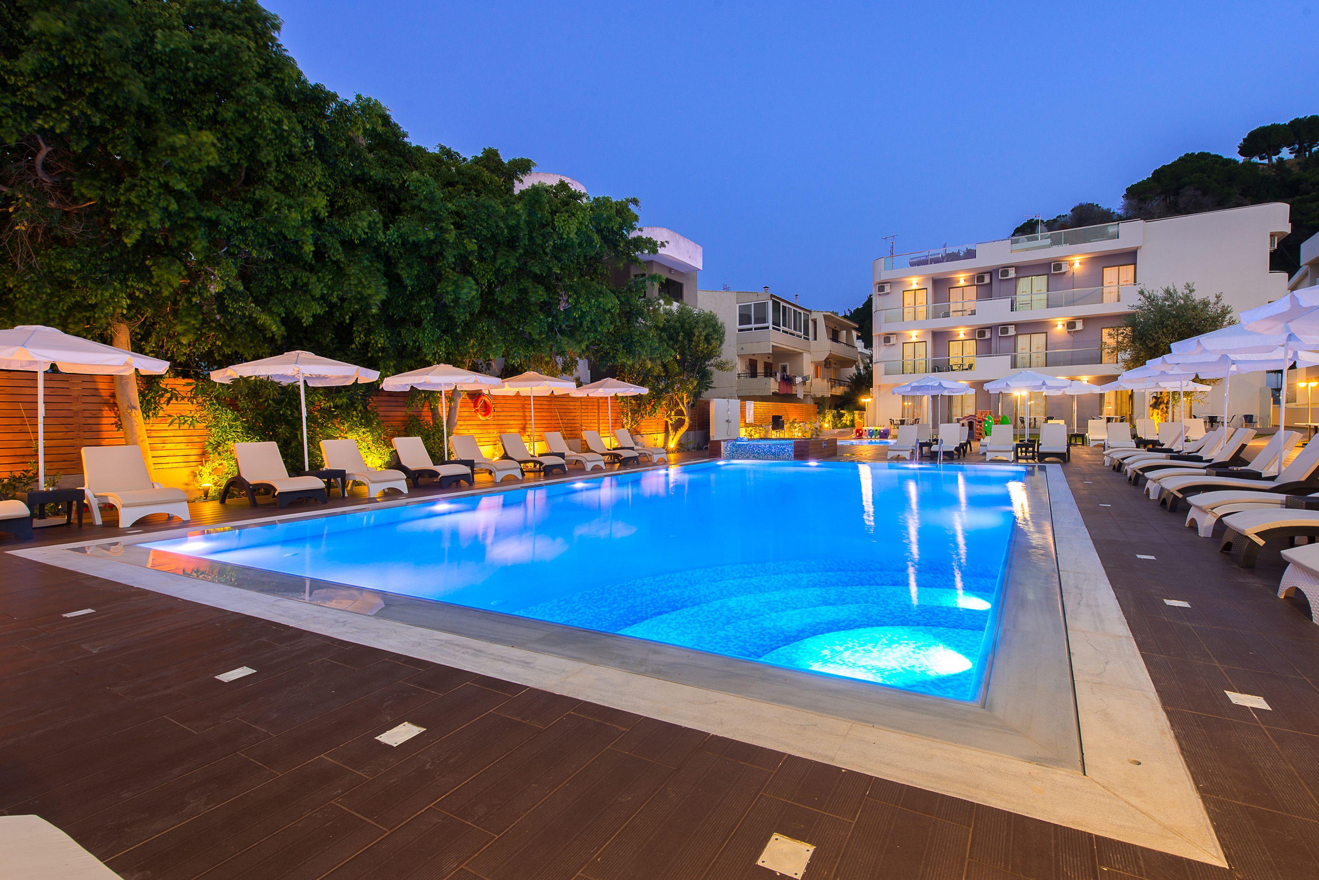 Sunny Days Hotel Ixia  Bagian luar foto