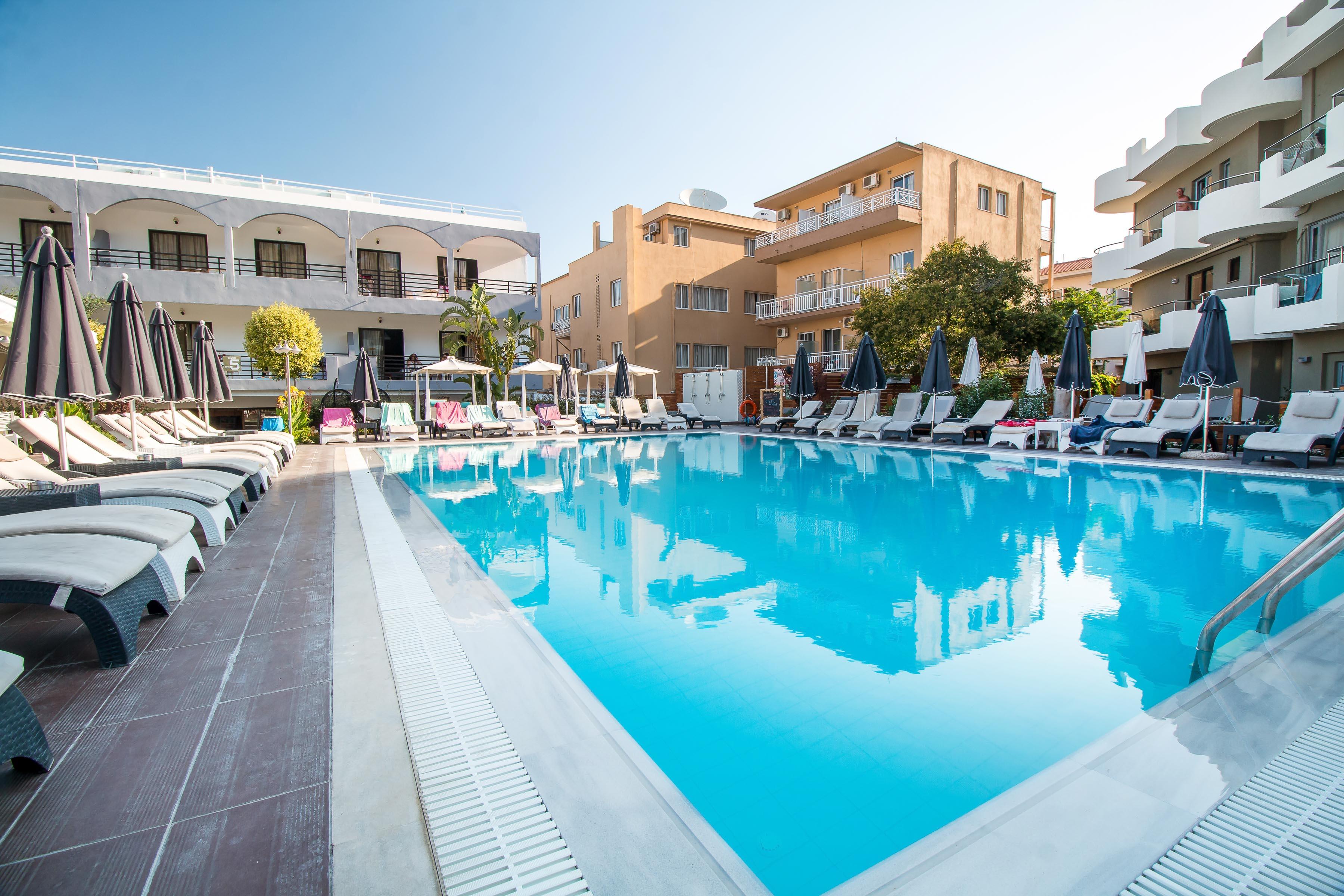 Sunny Days Hotel Ixia  Bagian luar foto